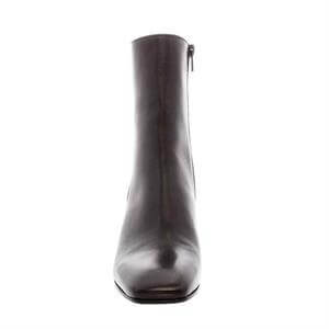 Carl Scarpa Ace Black Leather Heel Boots